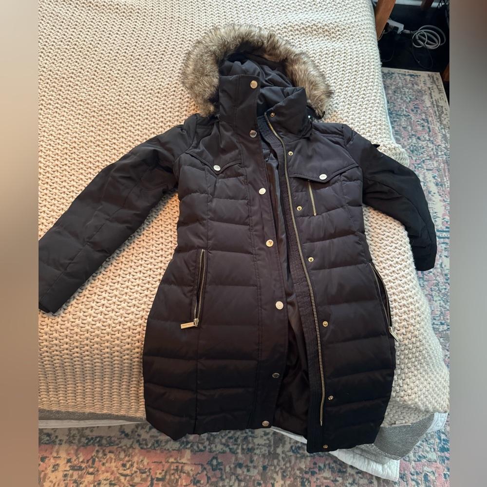 Michael Kors Long Puffer Jacket